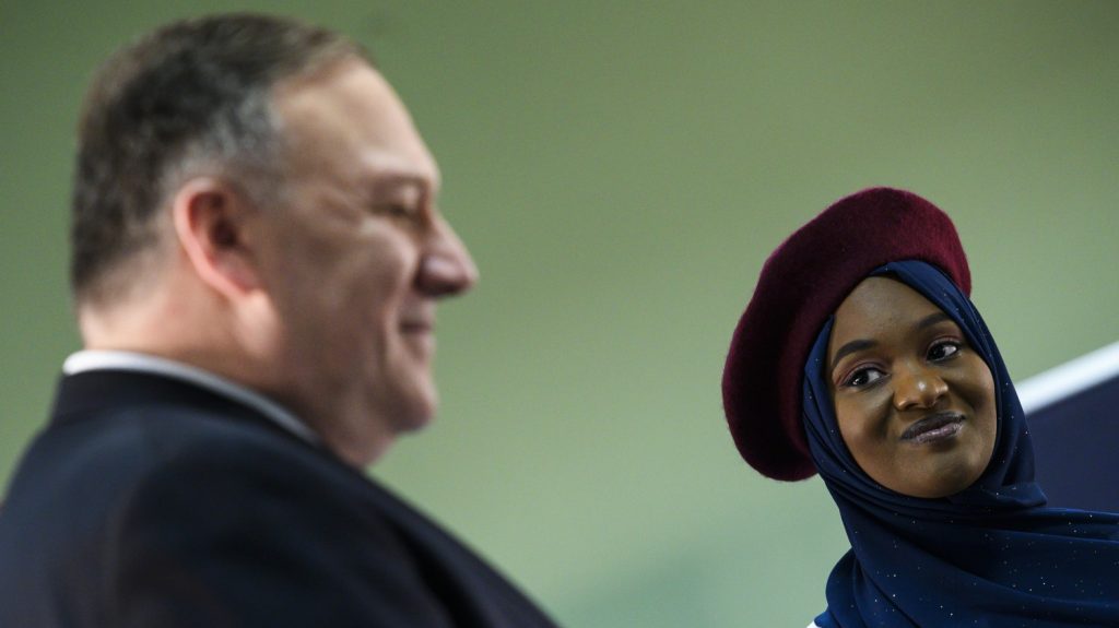 Mike Pompeo in Africa (La Presse)