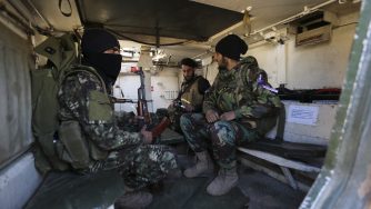 Miliziani filo turchi in Siria (LaPresse)