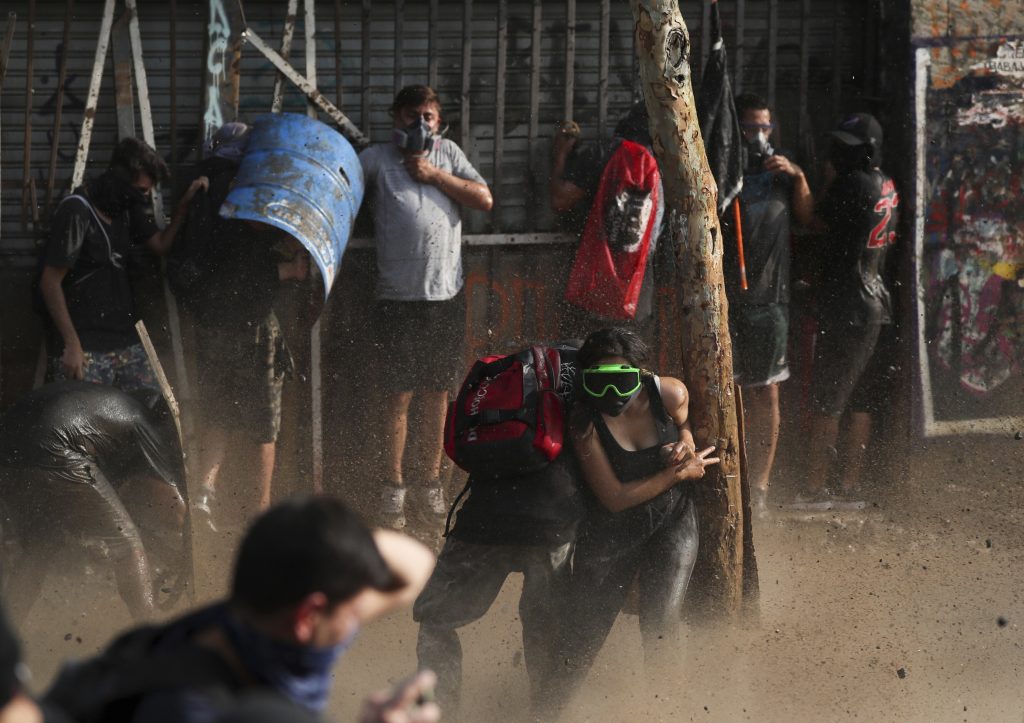 Proteste in Cile (LaPresse)