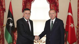 Erdogan e Serraj
