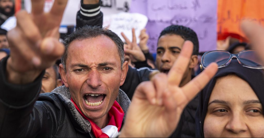 Tunisi proteste (La Presse)