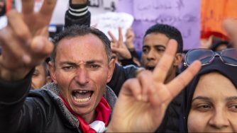 Tunisi proteste (La Presse)
