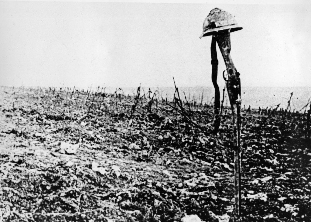 Prima guerra mondiale, il campo di battaglia di Verdun (LaPresse)