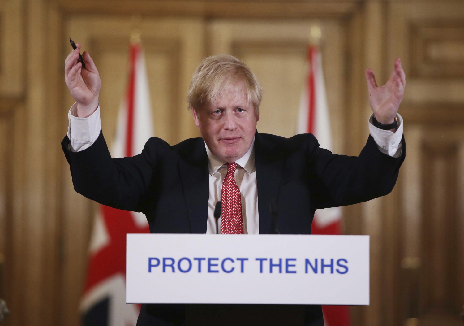 Boris Johnson coronavirus (La Presse)