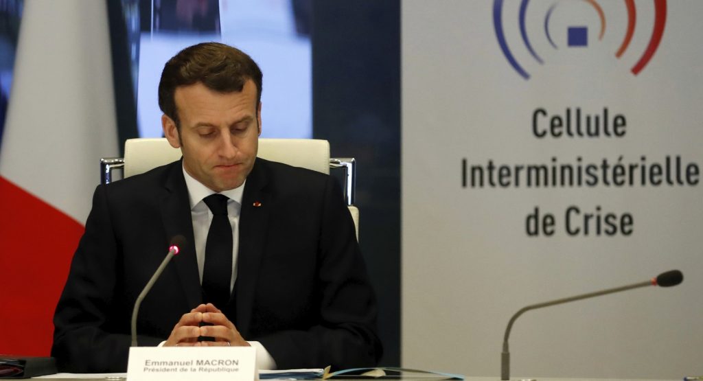 Macron crisi covid (La Presse)