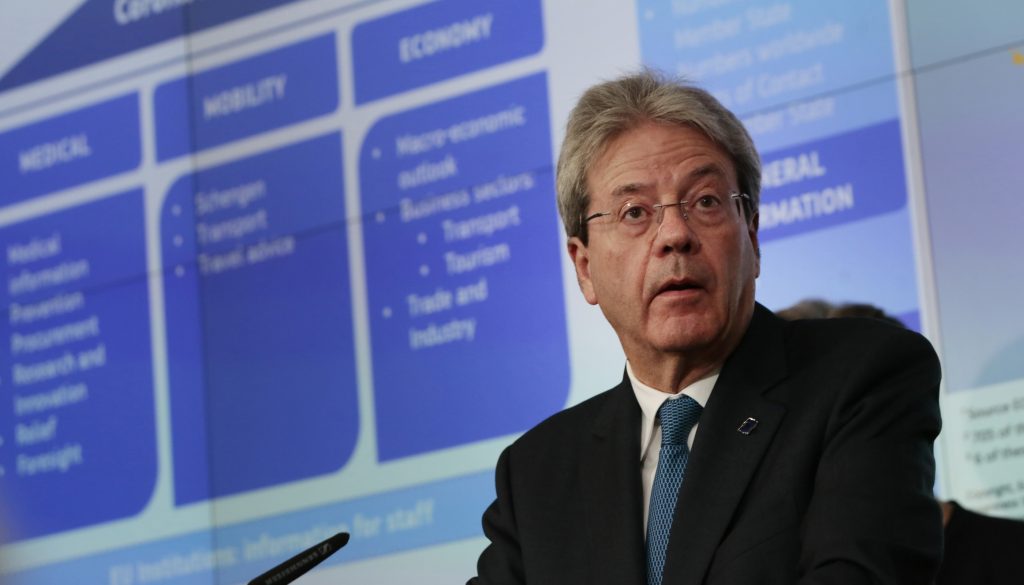 Gentiloni Ue (La Presse)