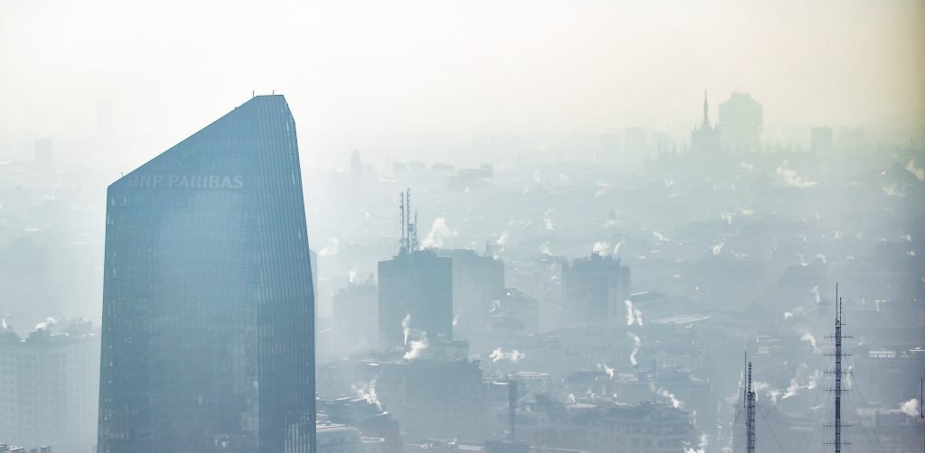 Smog a Milano (La Presse)
