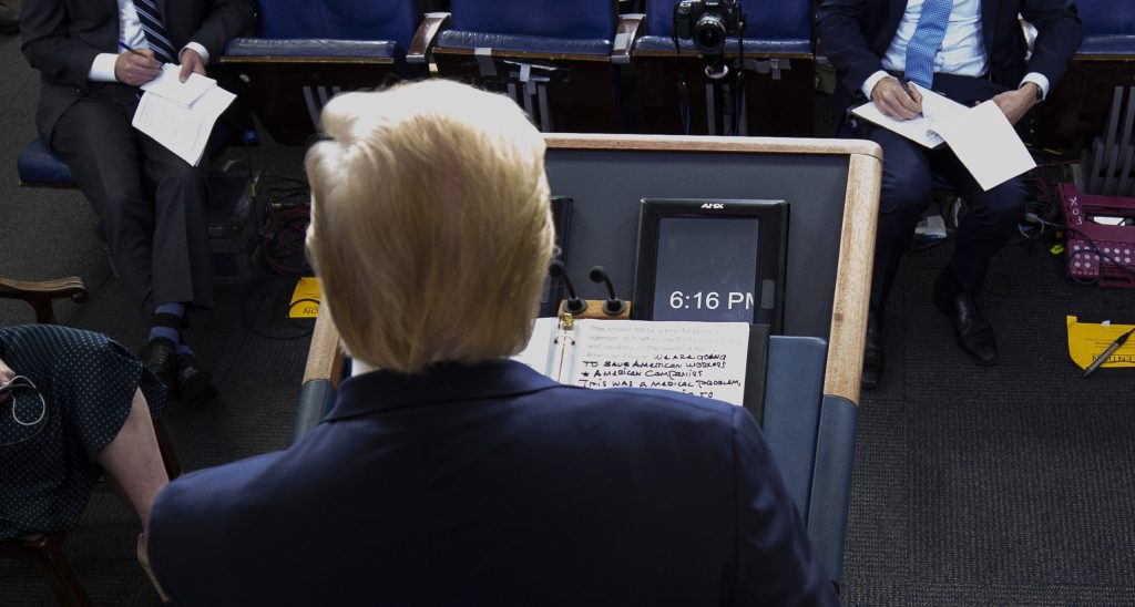 Trump covid coronavirus