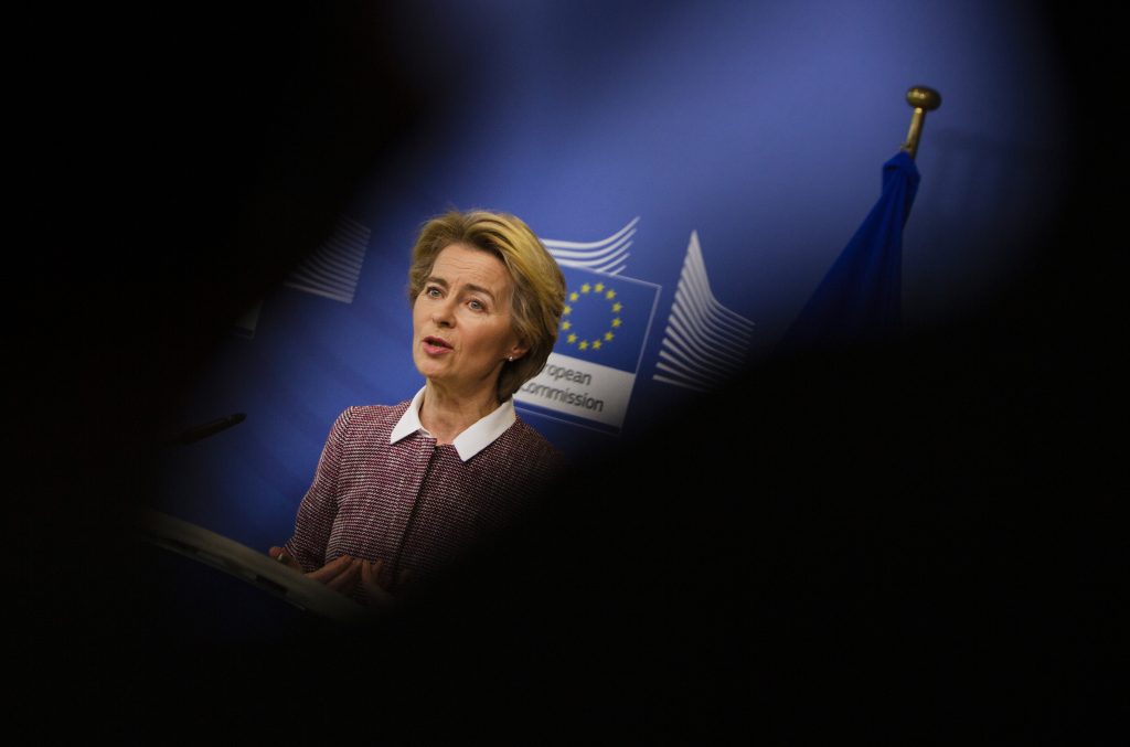 Ursula von der Leyen (LaPresse)