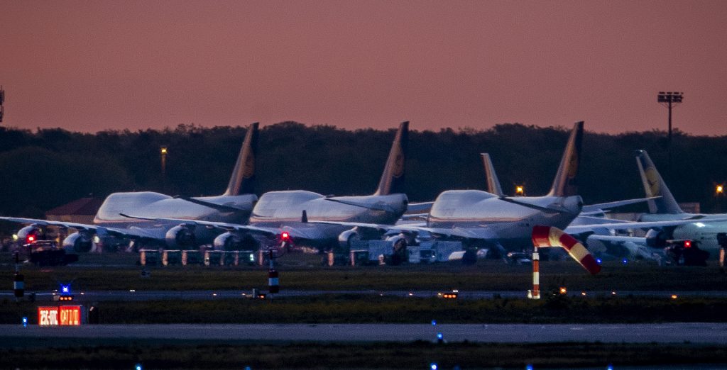 Aerei a terra (La Presse)