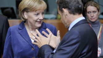 Angela Merkel e Nicolas Sarkozy (LaPresse)