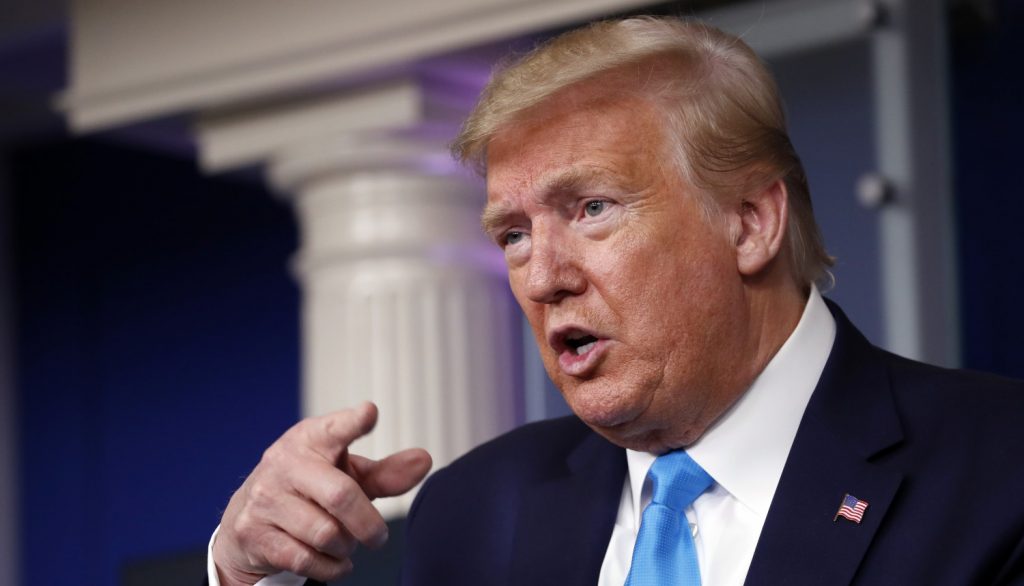 Trump Casa Bianca Usa covid La Presse