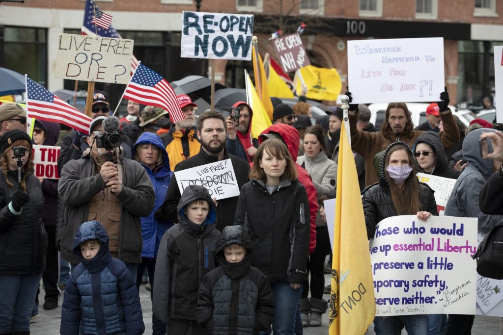 America lockdwon (La Presse)