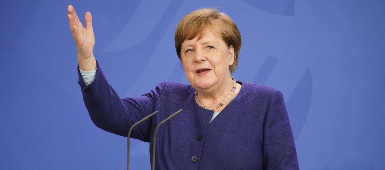 Merkel Speaks To Media (Getty)