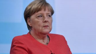 Angela Merkel in trasmissione, Germania (La Presse)