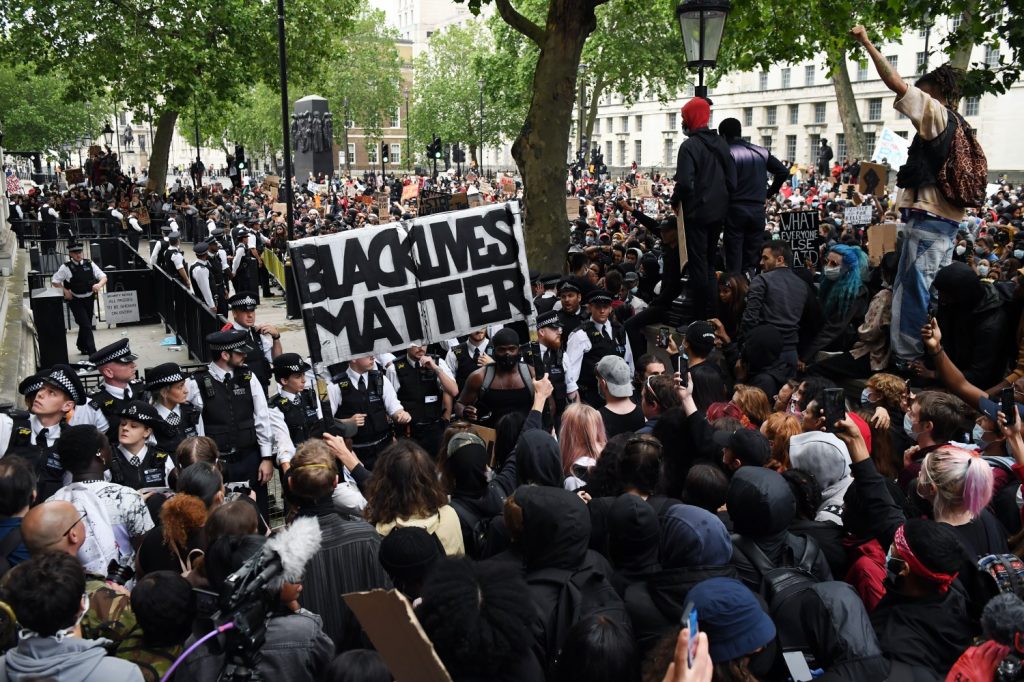 Black Lives Matter Movement Inspires Protest In London (Getty)