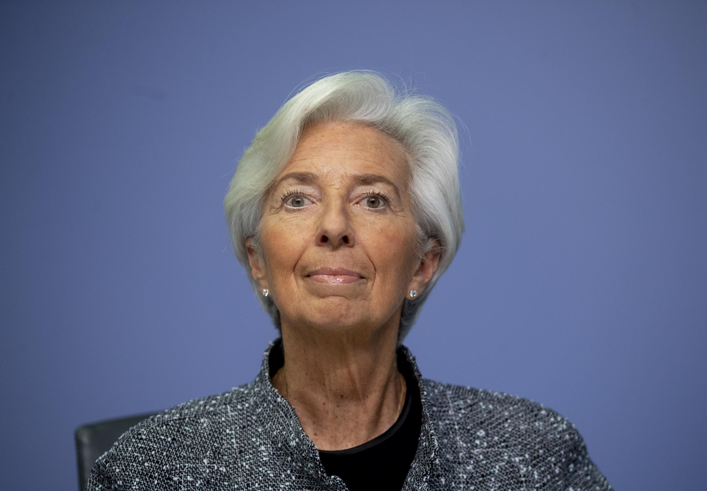 Christine Lagarde Bce Ebc (La Presse)