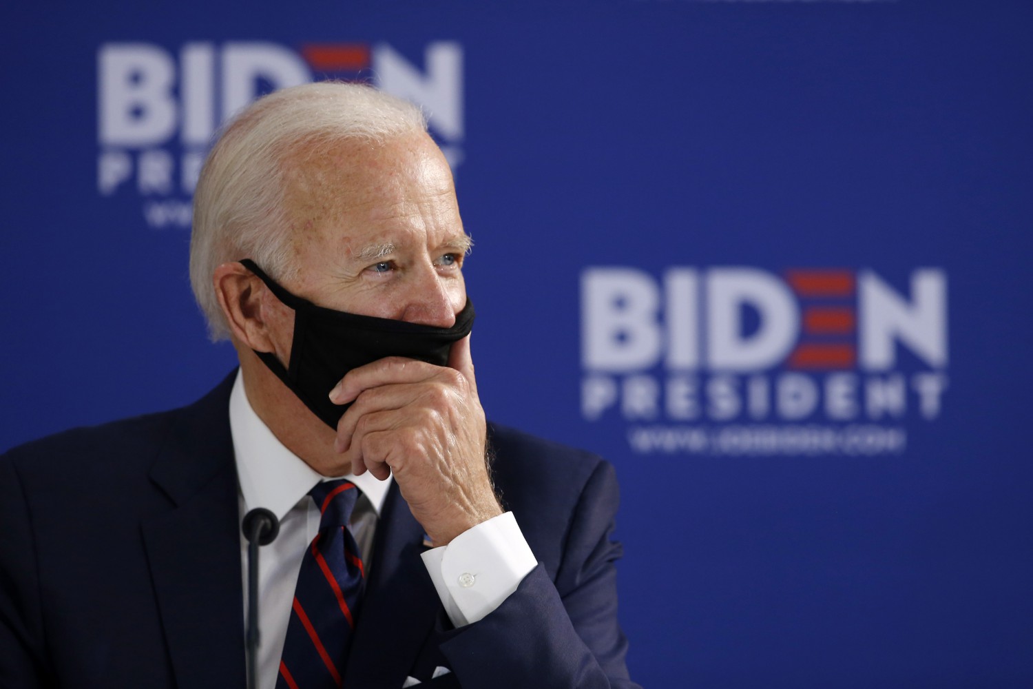 Joe Biden conferenza (La Presse)