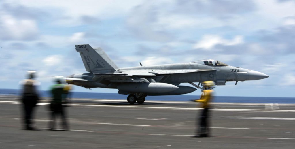 Portaerei Stati Uniti (La Presse)