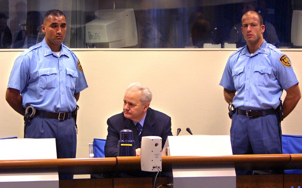 Il processo a Slobodan Milosevic (LaPresse)