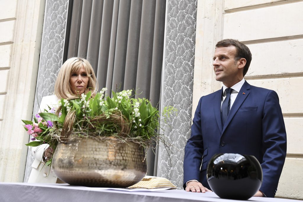 Emmanuel Macron e Brigitte