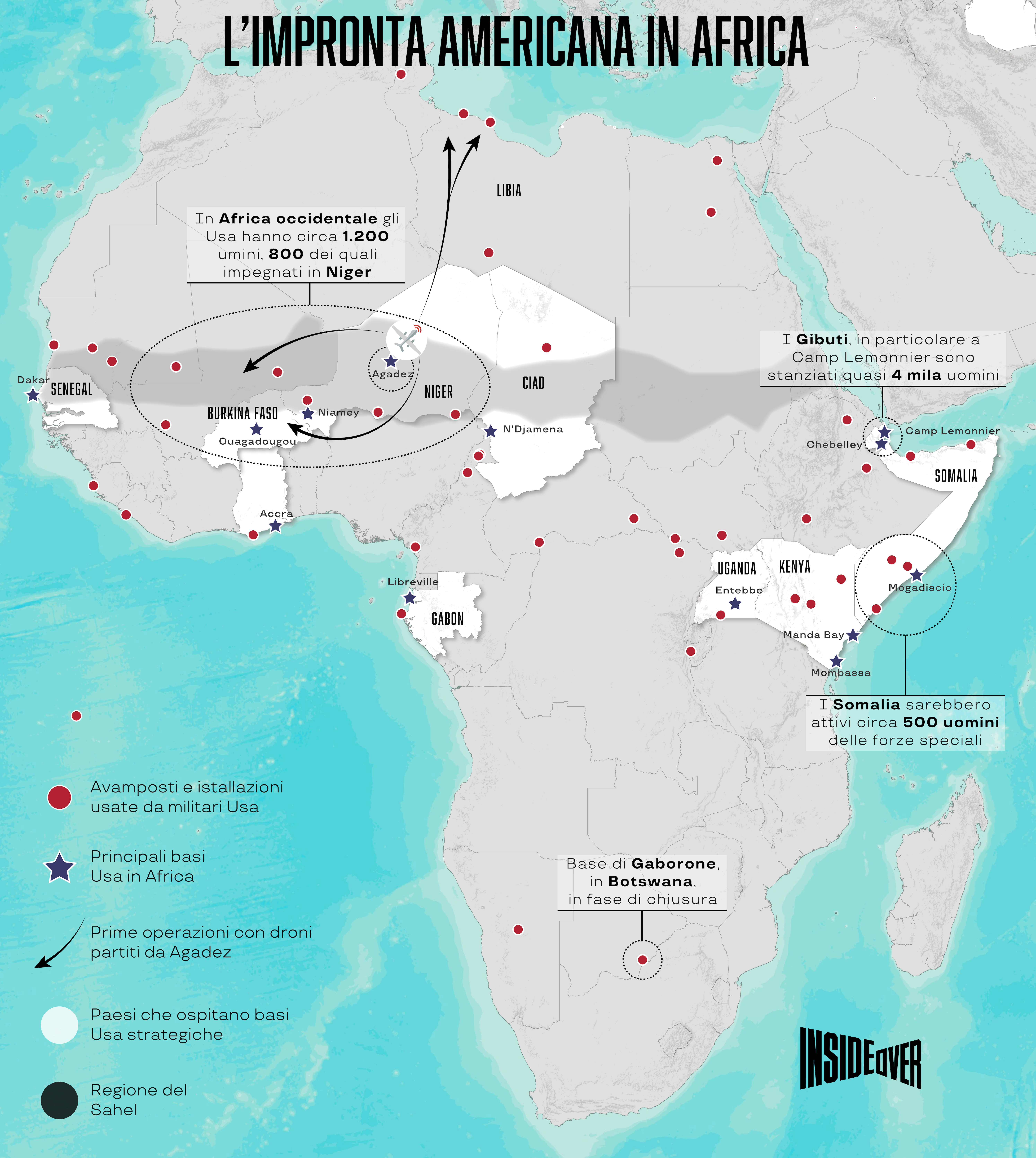 basi usa africa mappa