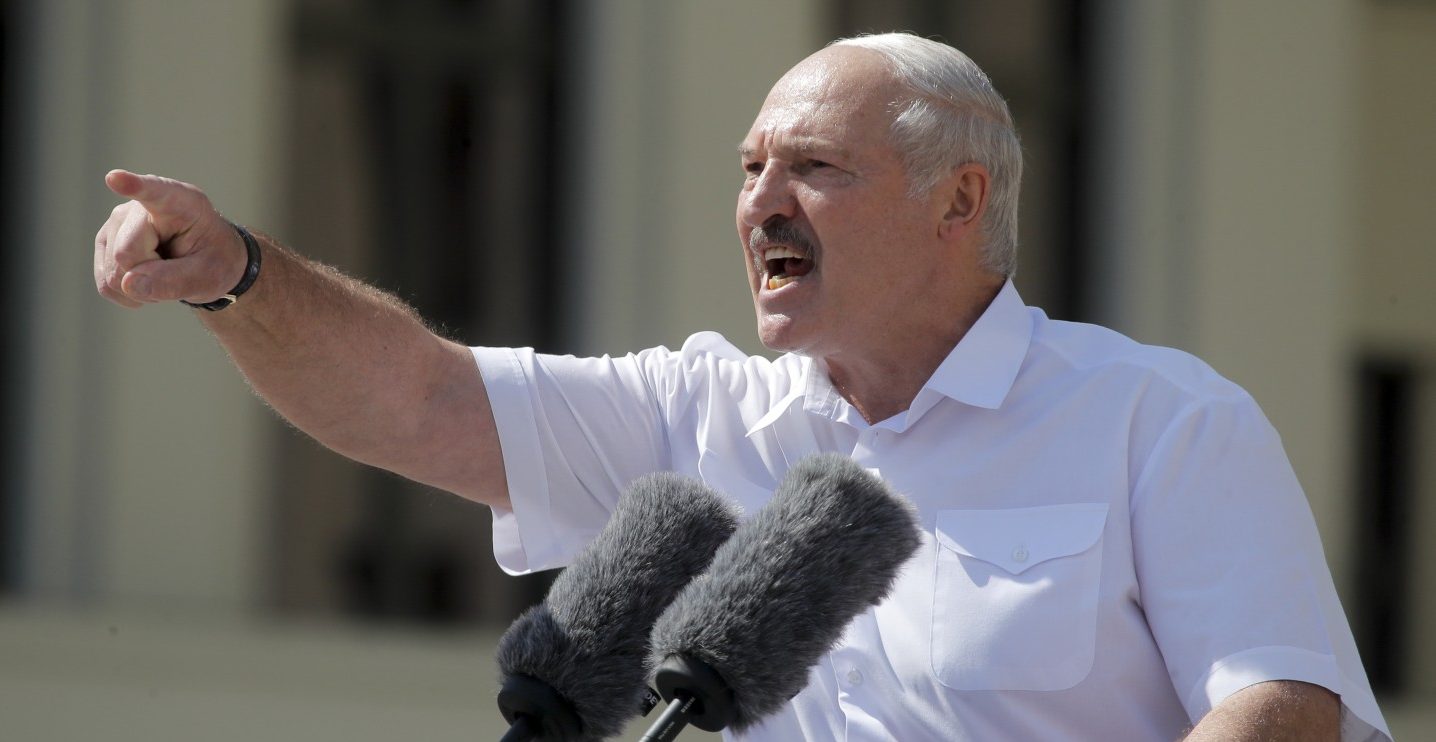 Bielorussia, a Minsk raduno pro-governativo con Lukashenko