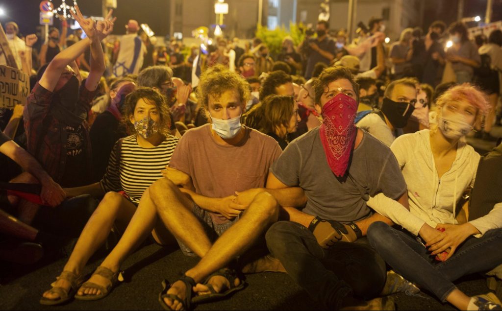 Israele, incidenti e arresti nella manifestazione anti Netanyahu (La Presse)