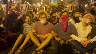 Israele, incidenti e arresti nella manifestazione anti Netanyahu (La Presse)