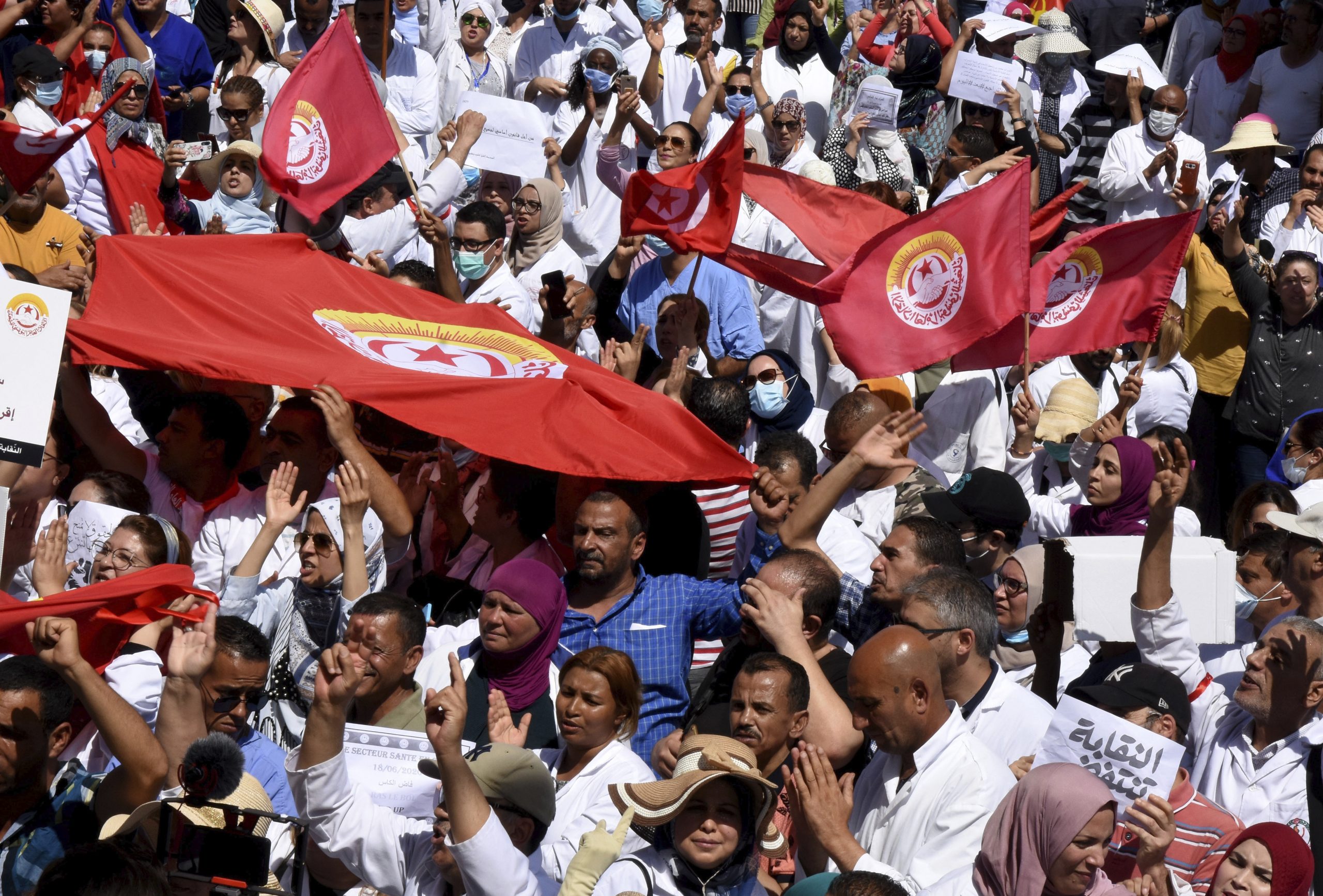 Tunisia proteste (La Presse)