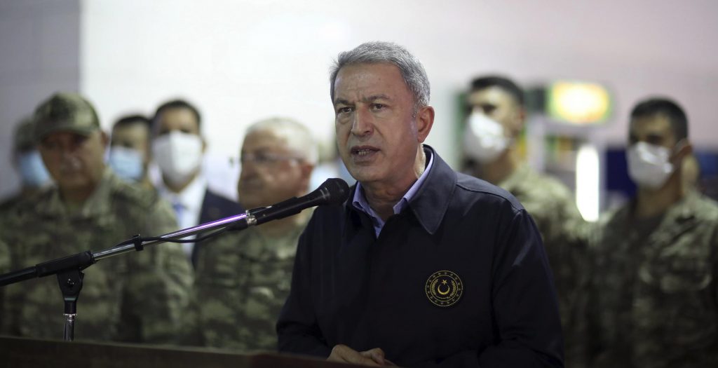 Hulusi Akar a Tripoli (La Presse)