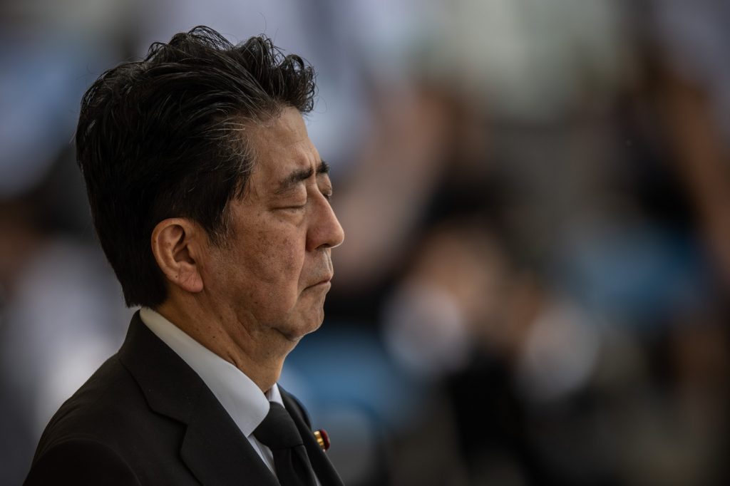 Shinzo Abe, Giappone (Getty)