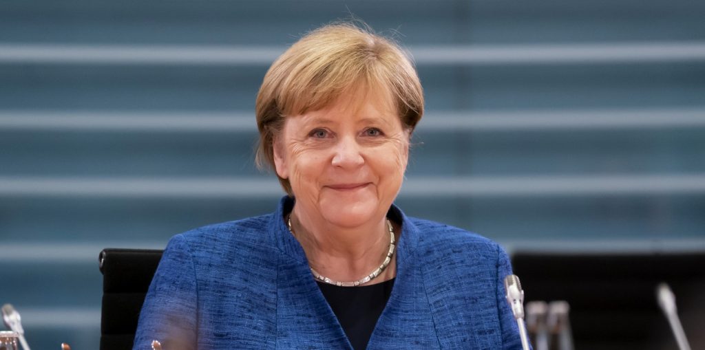 Angela Merkel incontra il governo (Getty)