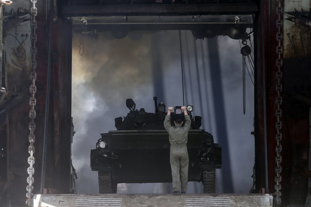 Iran, esercitazioni (La Presse)