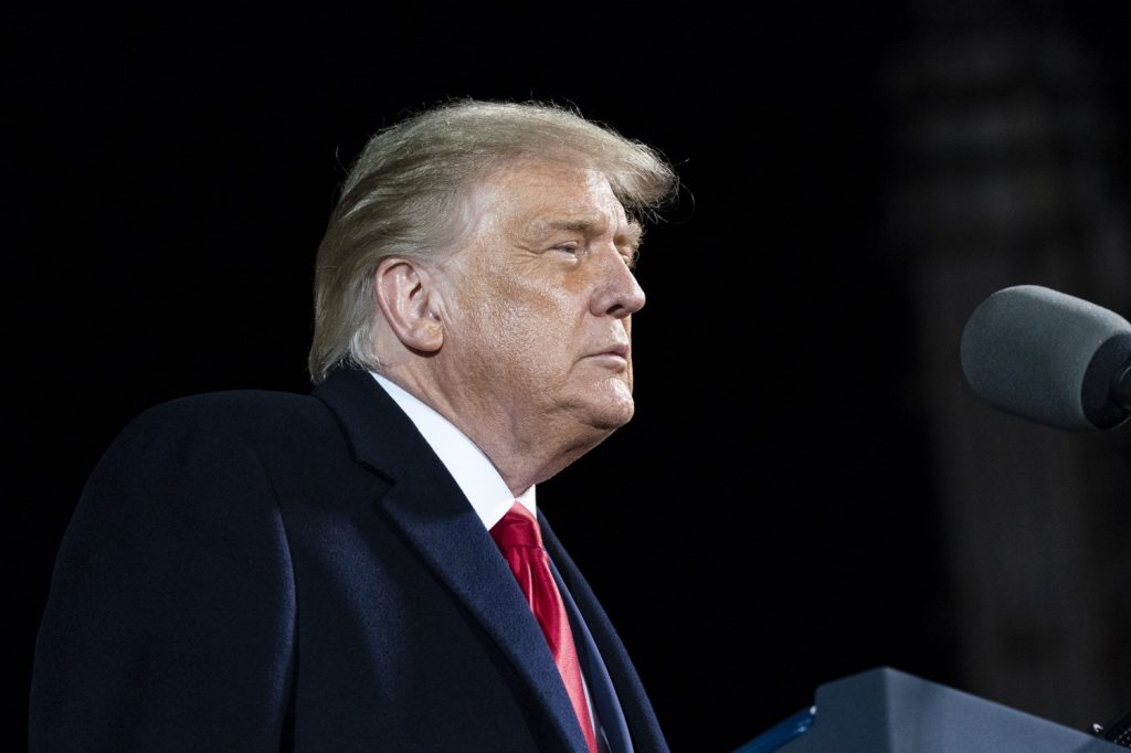 Elezioni Usa 2020 Donald Trump in campagna elettorale a Duluth (La Presse)