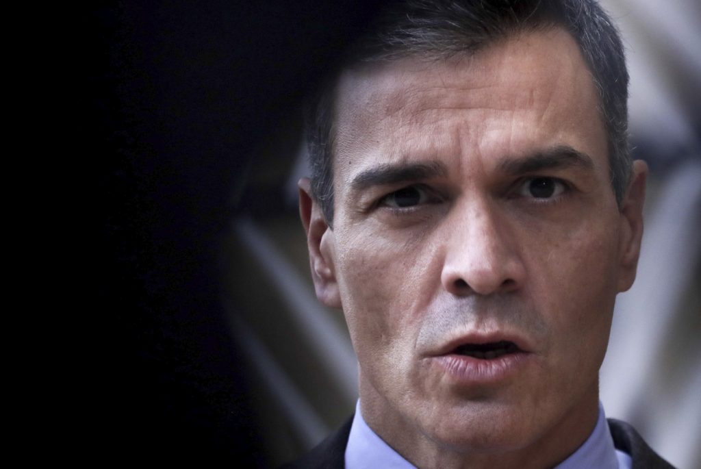 Pedro Sanchez al summit Ue (La Presse)