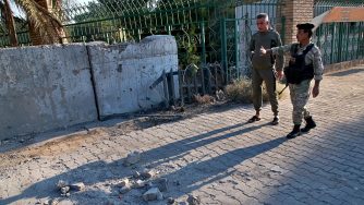 Attacco razzi a Baghdad (La Presse)