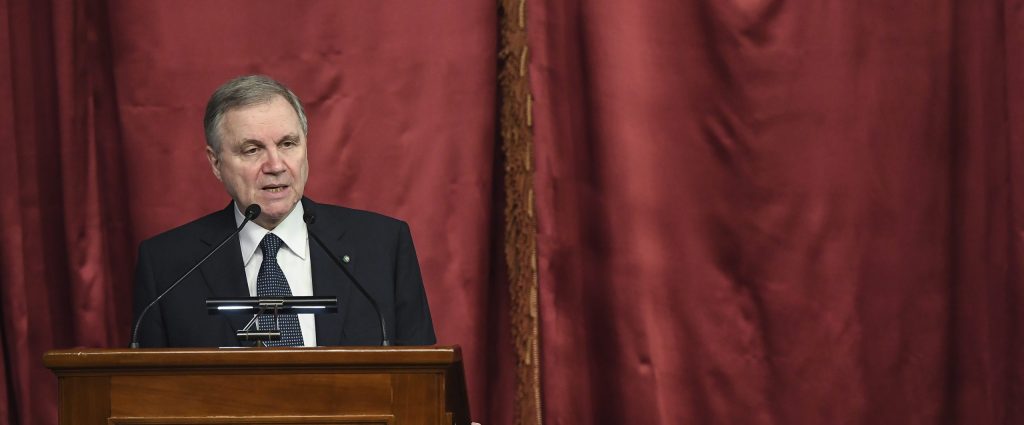 Il presidente della Banca d'Italia Ignazio Visco (LaPresse)