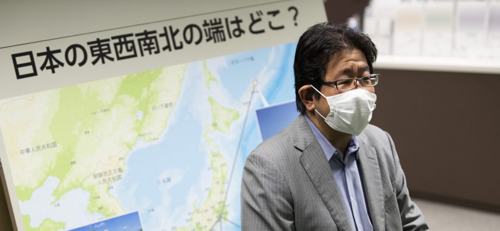 Kohei Saito, isole contese, Giappone (La Presse)