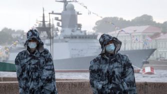 Nave russa flotta esercitazioni (La Presse)