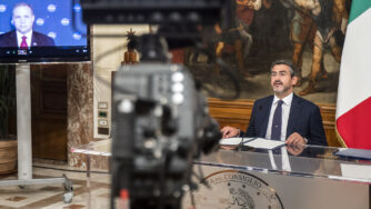 Riccardo Fraccaro accordi Italia Nasa spazio La Presse)
