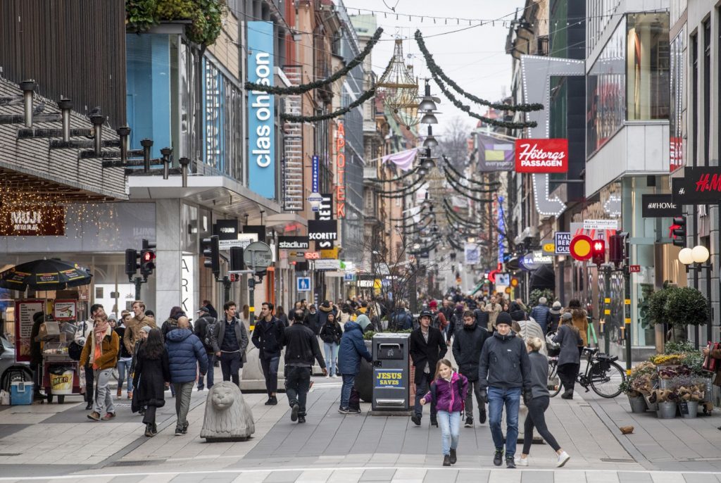 Svezia, Drottninggatan a Stoccolma (La Presse)