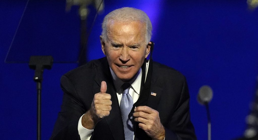 USA 2020, il discorso del nuovo presidente Joe Biden e della vice Kamala Harris a Wilmington
