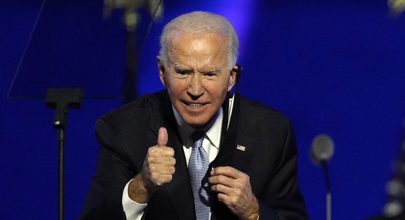USA 2020, il discorso del nuovo presidente Joe Biden e della vice Kamala Harris a Wilmington