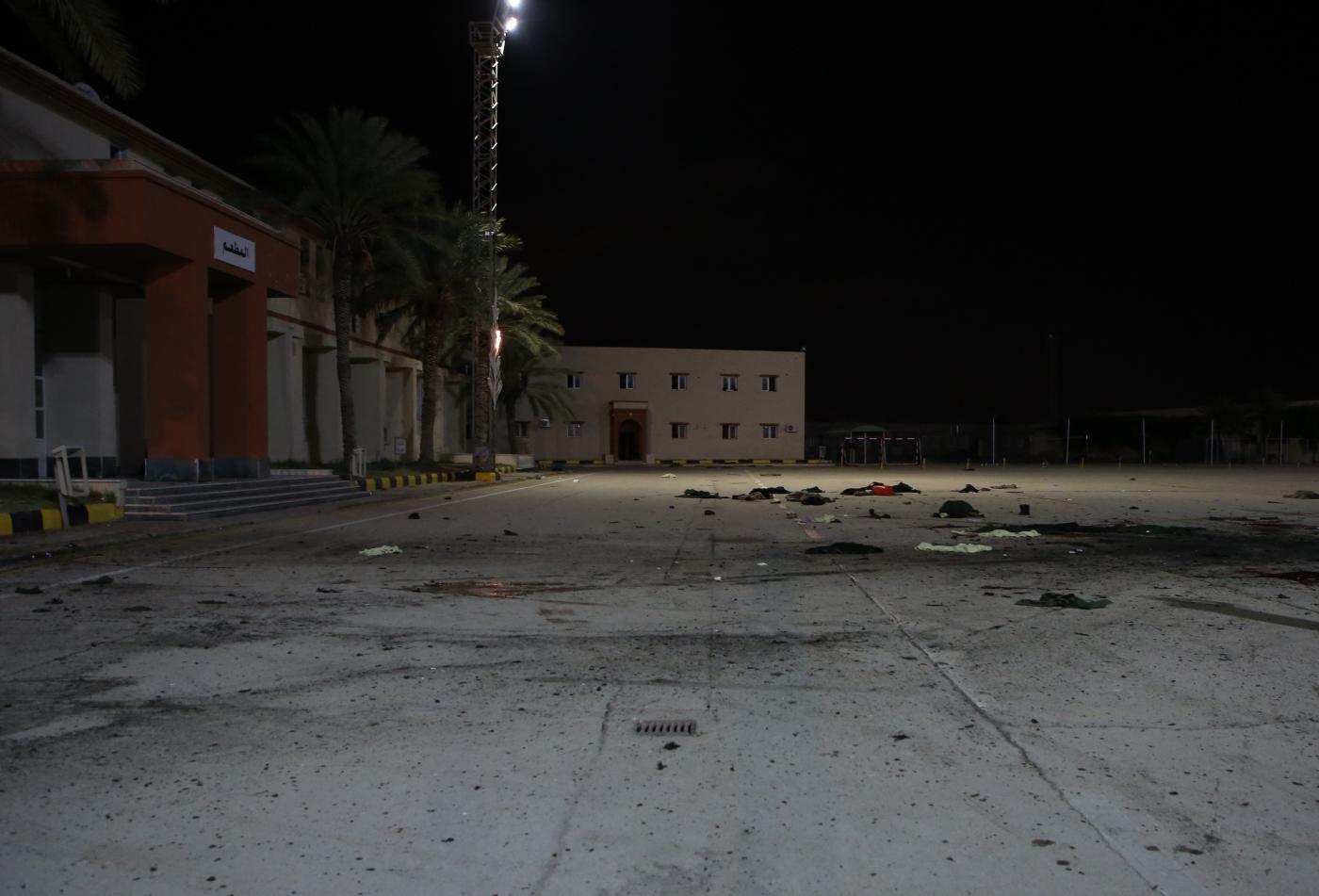 Attentato accademia di Tripoli, Libia (La Presse)