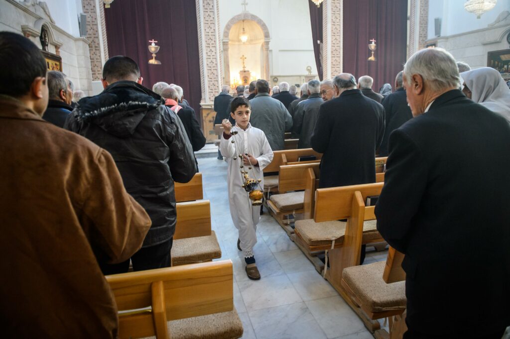 I combattenti cristiani in Siria (La Presse)