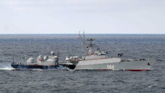 Russia, esercitazioni della Marina (La Presse)