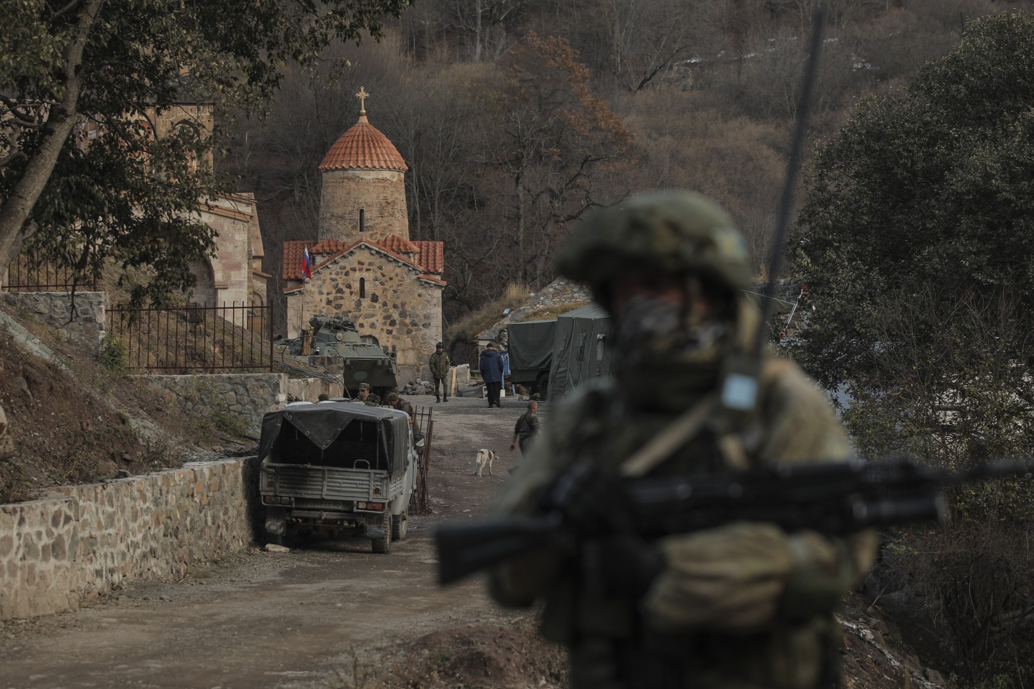 Russia peacekeeper in Nagorno (La Presse)
