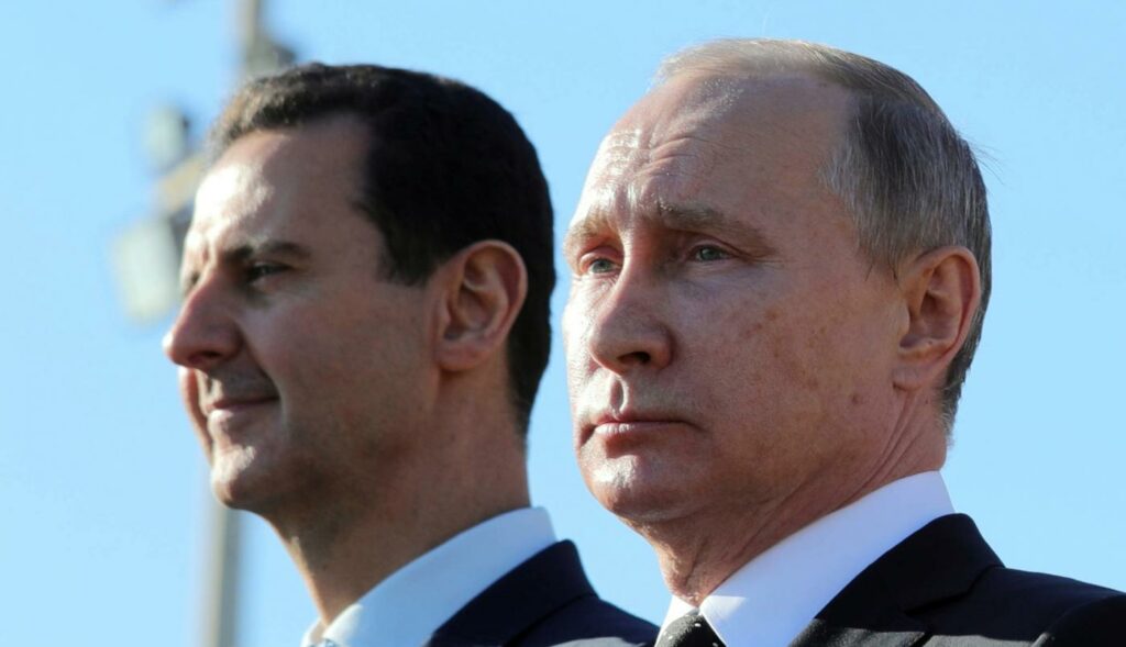 Vladimir Putin e Bashar Assad (La Presse)