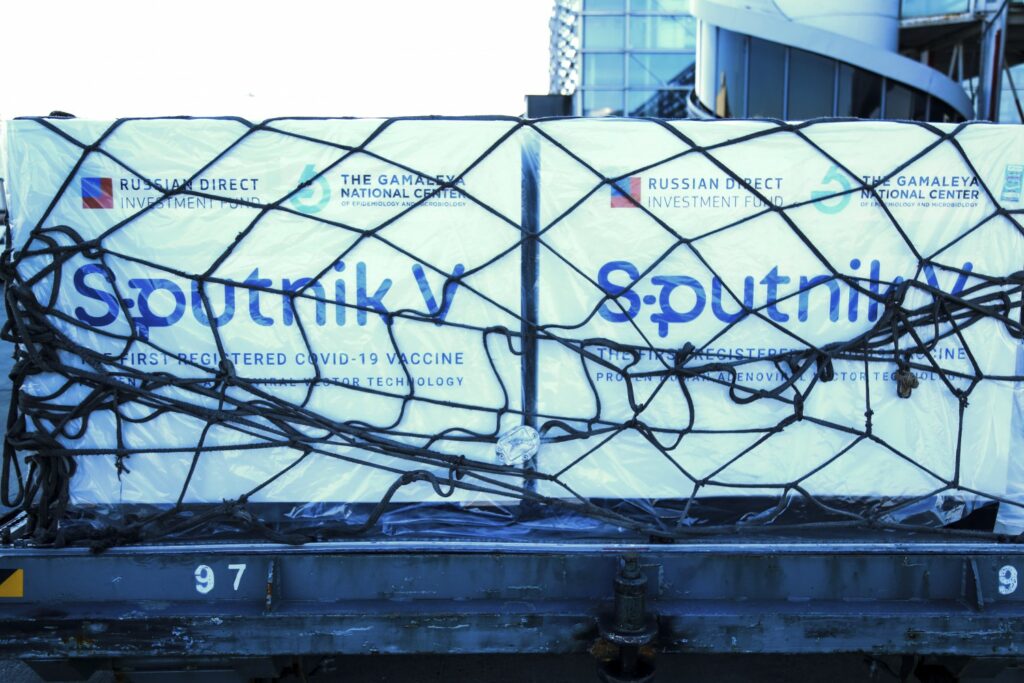 Lotto di vaccini contro il coronavirus Sputnik V (La Presse)